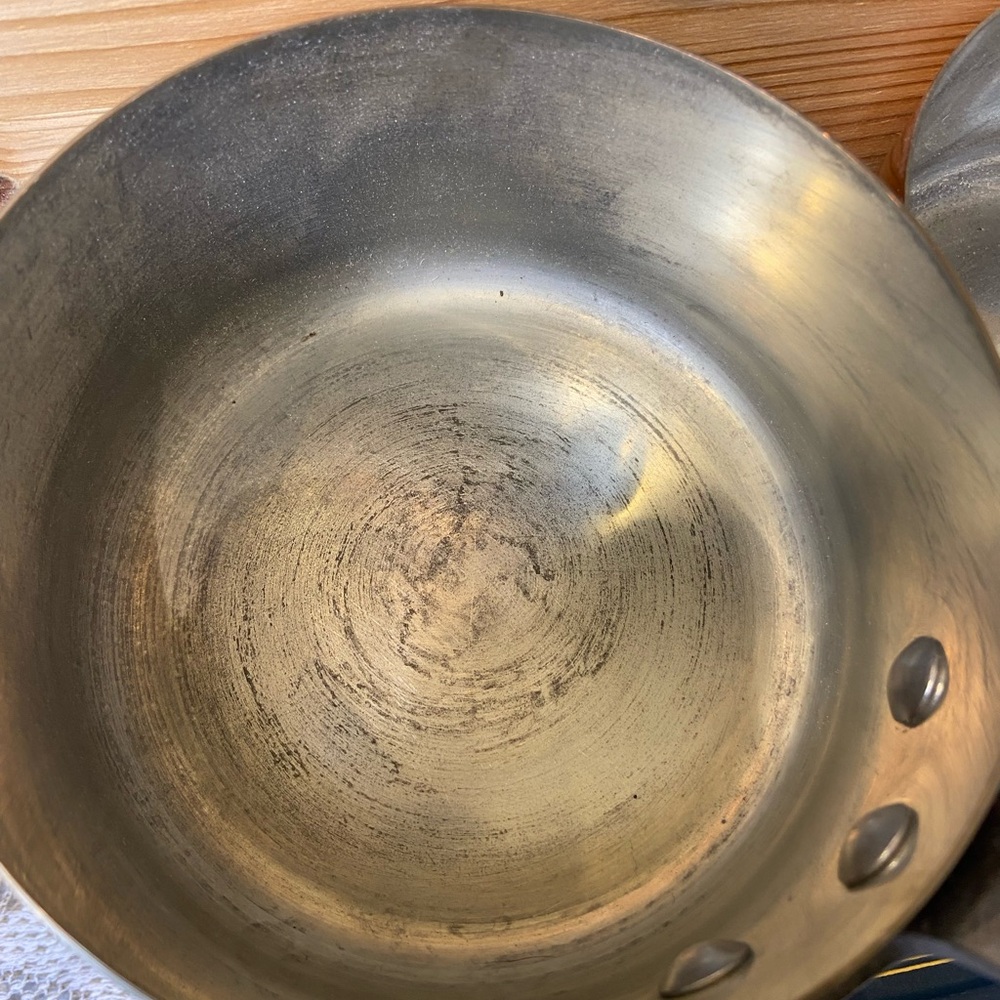 Set of 5 Copper Sauce Pans Made in France by Les Cuivres de Faucogney - Picture 10 of 11